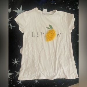 ZARA KIDS Lemon shirt